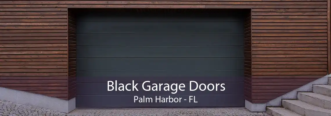 Black Garage Doors Palm Harbor - FL