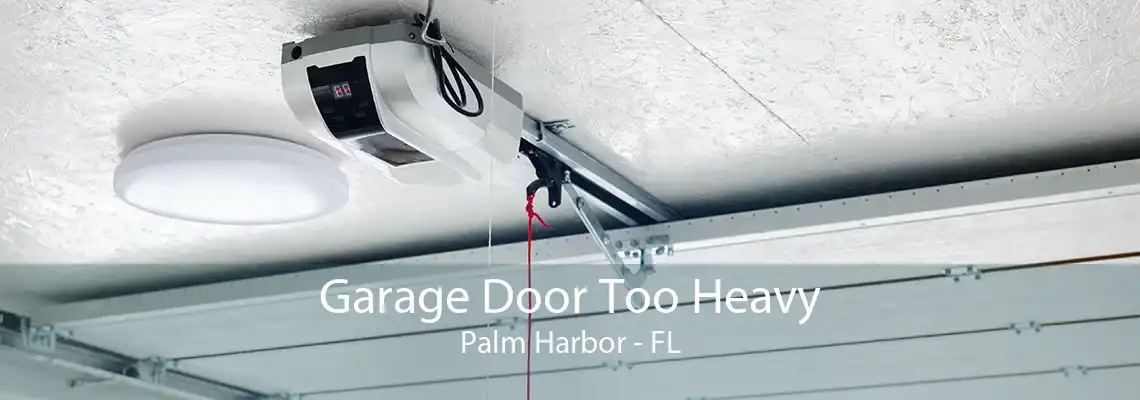 Garage Door Too Heavy Palm Harbor - FL