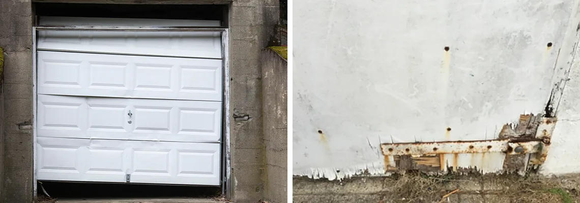 Rotten Commercial Garage Door Repair in Palm Harbor, FL